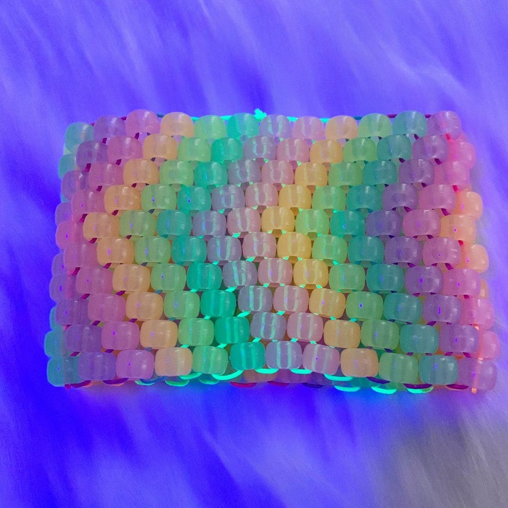 GLOW IN THE DARK KANDI CUFF